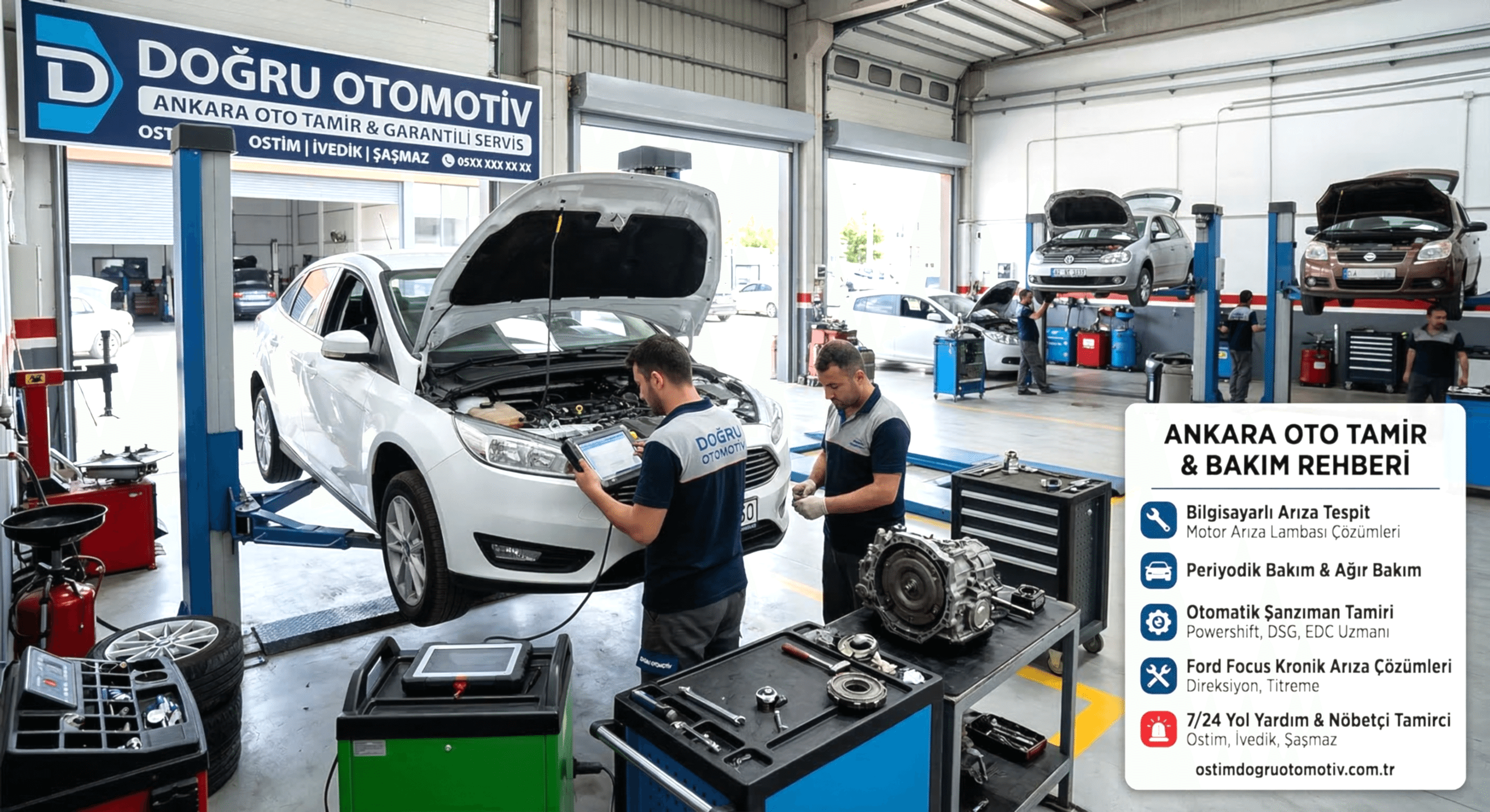 Bakı Oto Tamir ve Garantili Servis | Ostim, İvedik, Şaşmaz