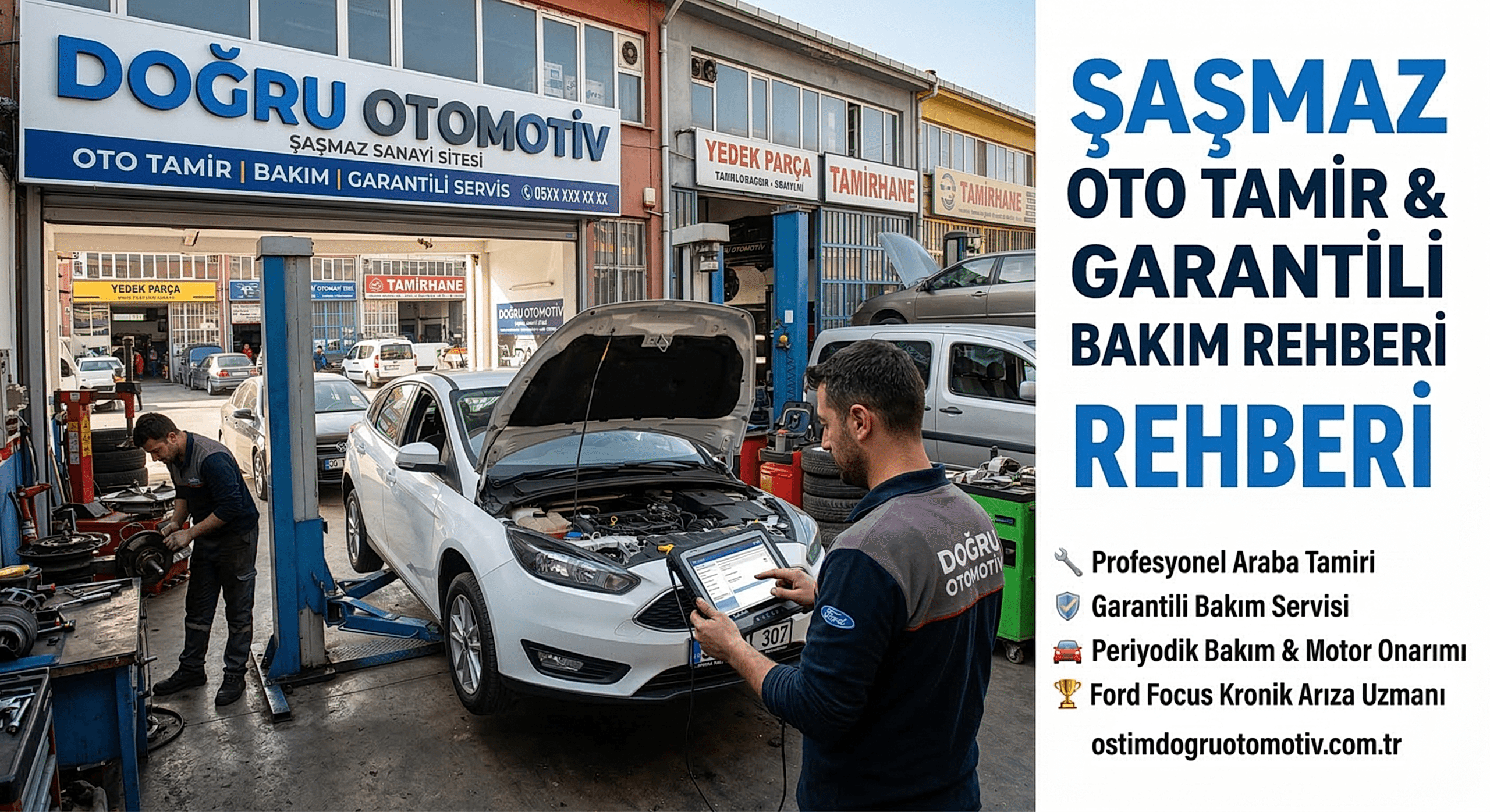 Şaşmaz Oto Tamir ve Bakım | Şaşmaz Garantili Oto Servis